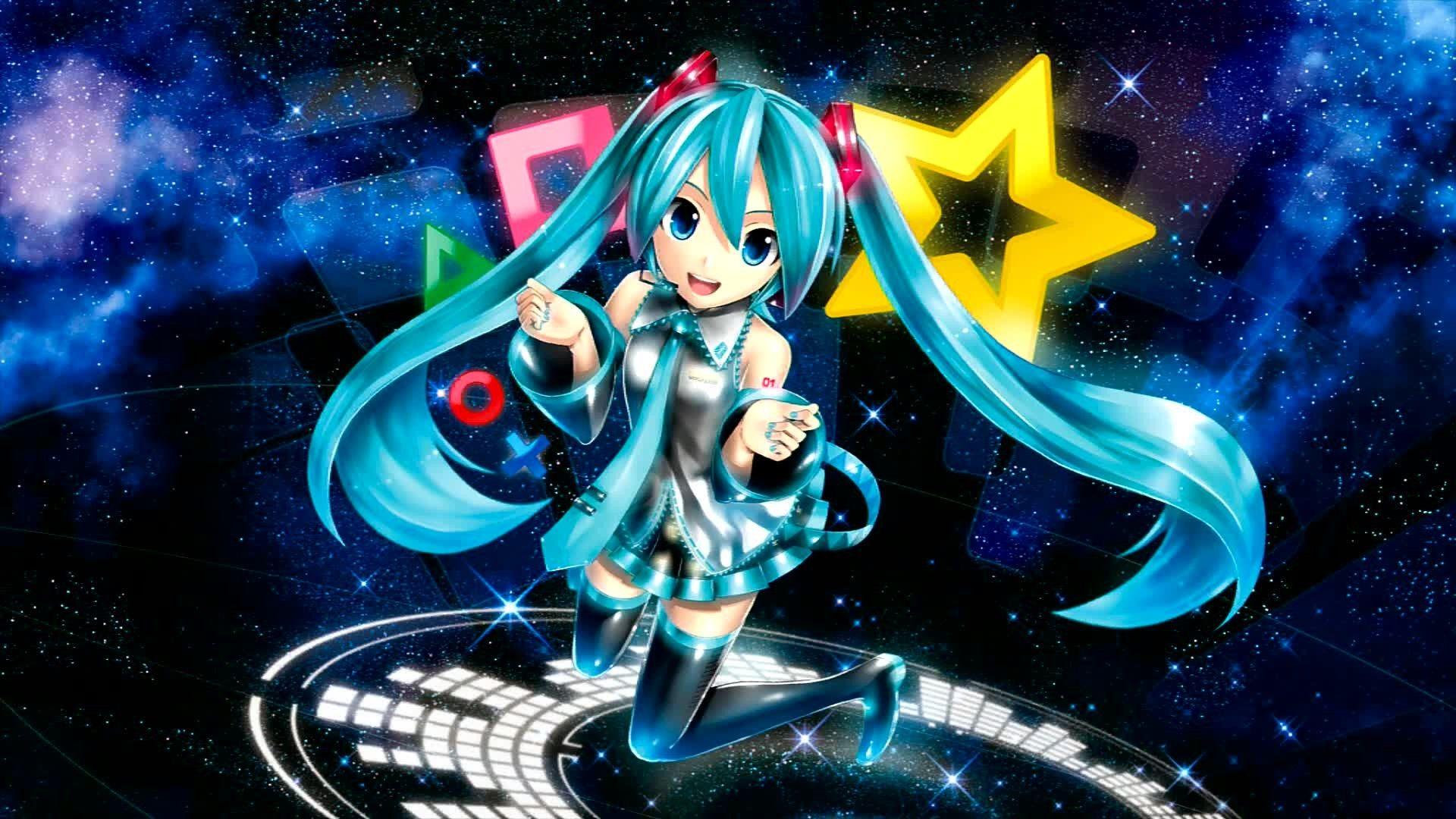 Ilustración relacionada con Vocaloid