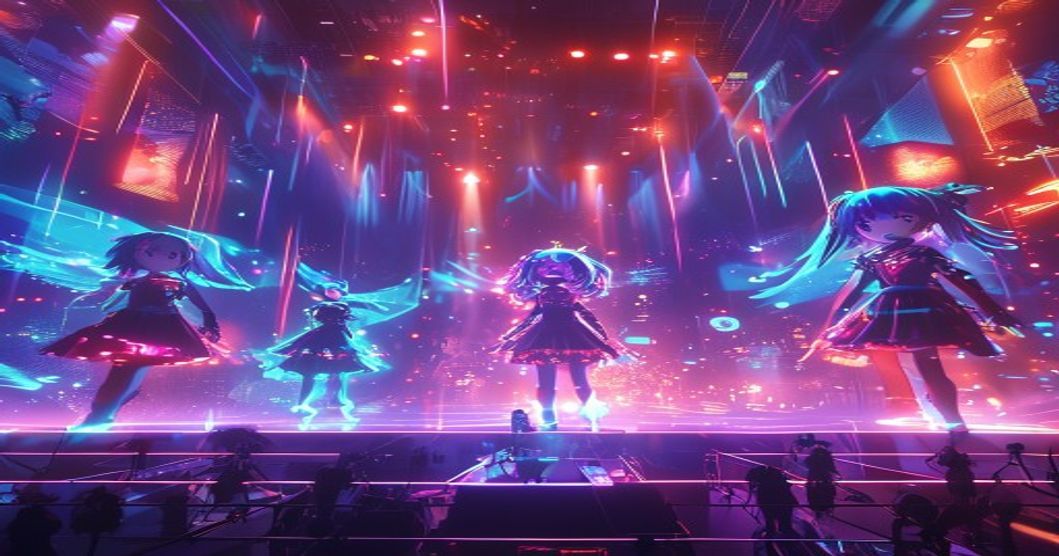 Ilustración Vocaloid