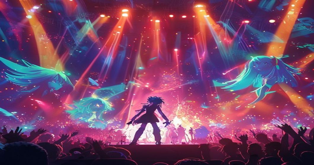 Ilustración Vocaloid