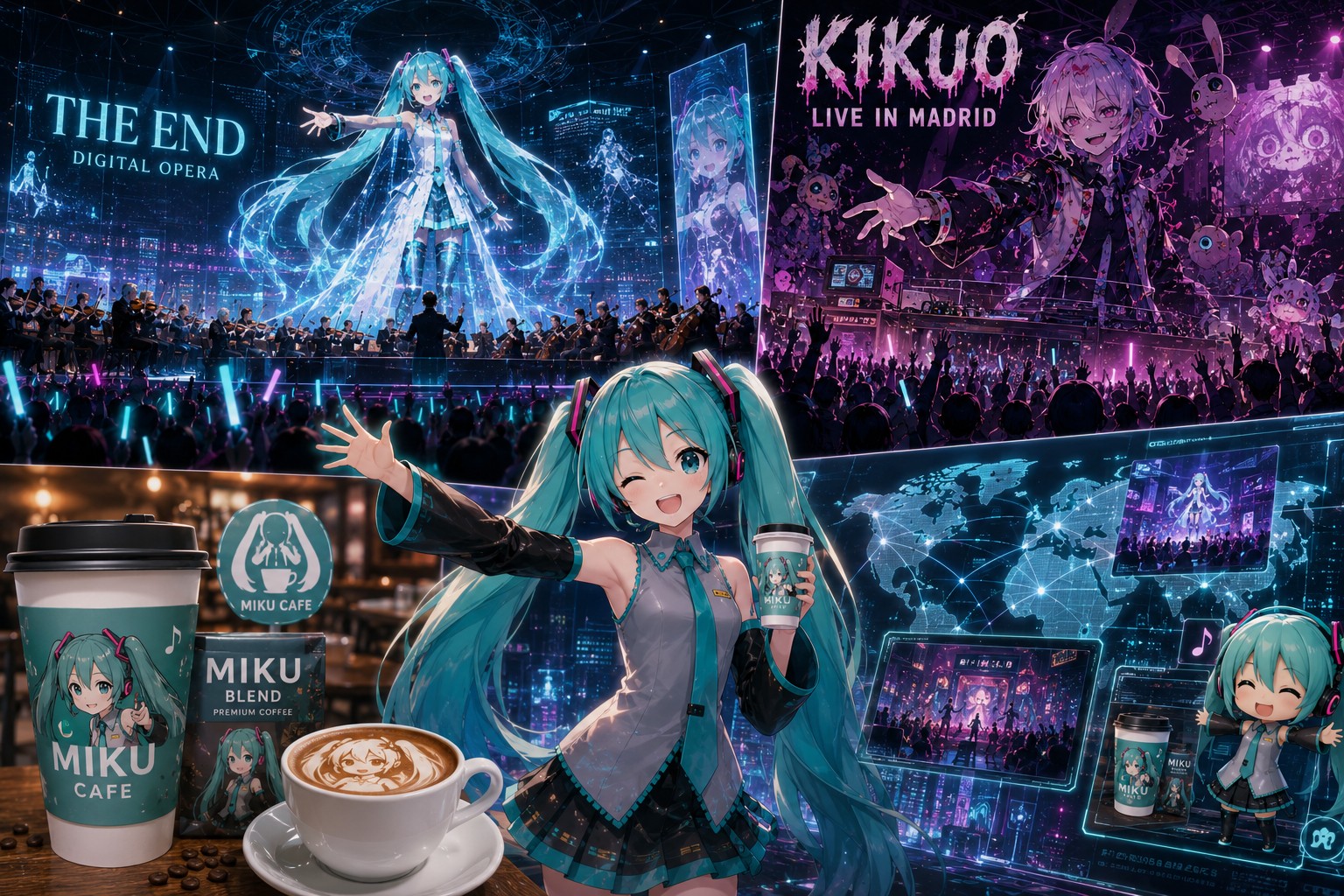 Ilustración de Vocaloid