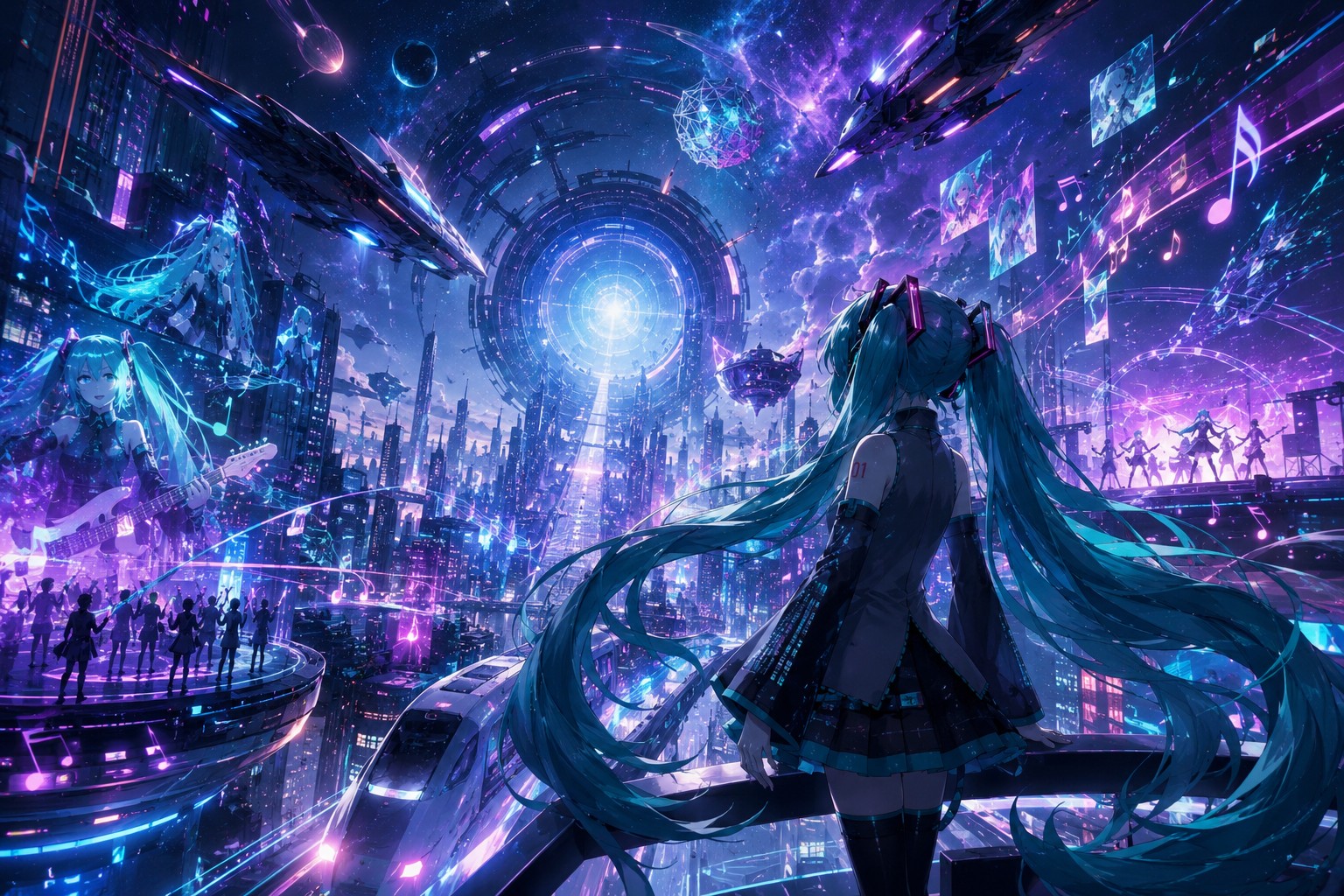 Ilustración de Vocaloid