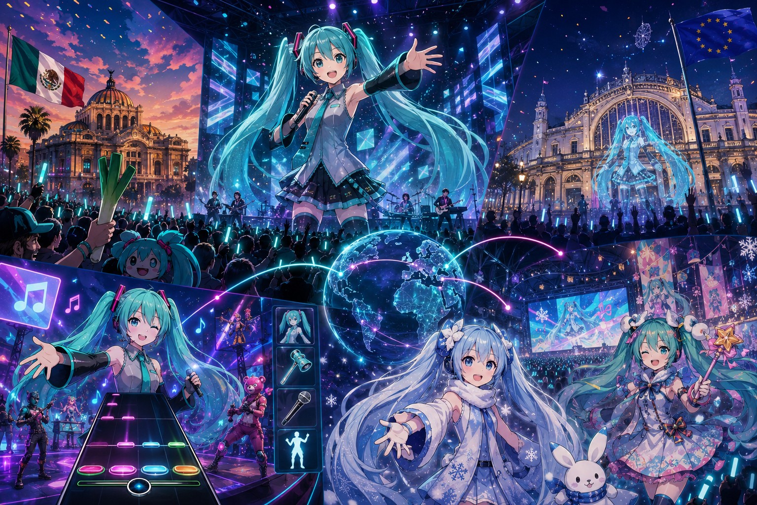 Ilustración de Vocaloid