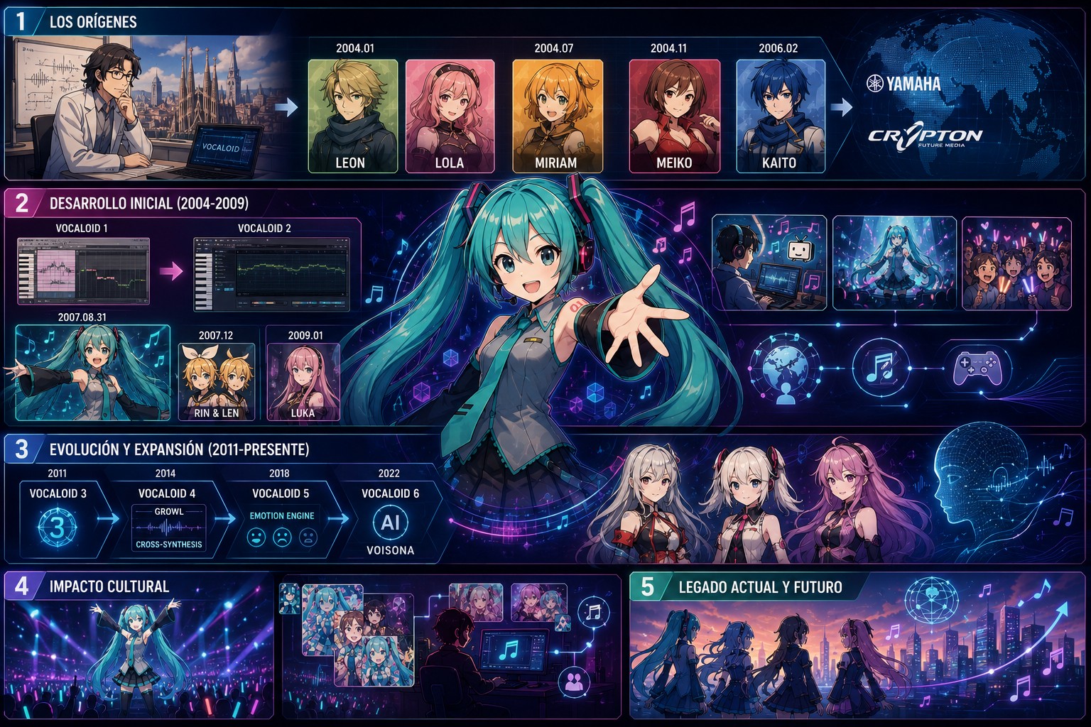 Ilustración de Vocaloid