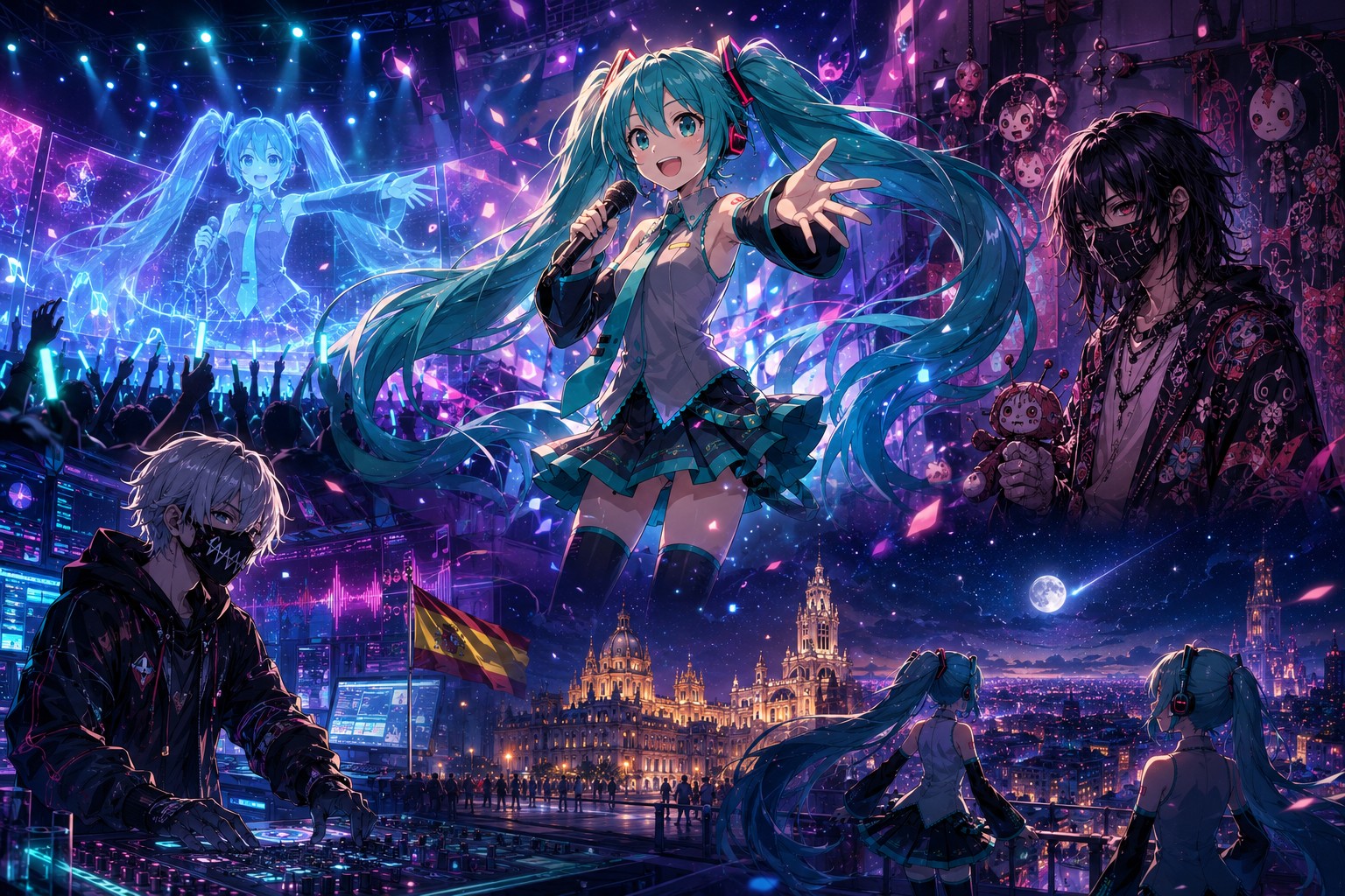 Ilustración de Vocaloid