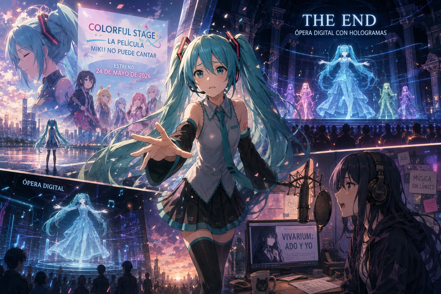 Ilustración de Vocaloid