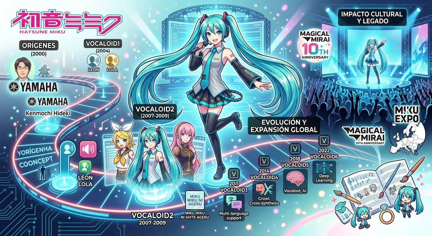 Ilustración de Vocaloid